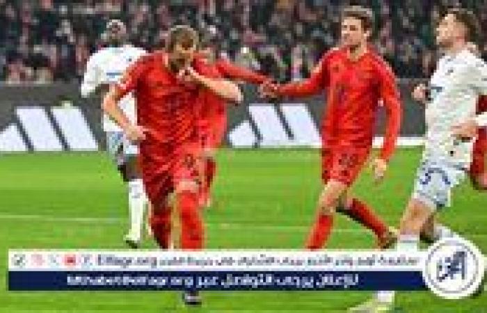 بايرن
      ميونخ
      يكتسح
      هوفنهايم
      بخماسية
      نظيفة
      في
      الدوري
      الألماني