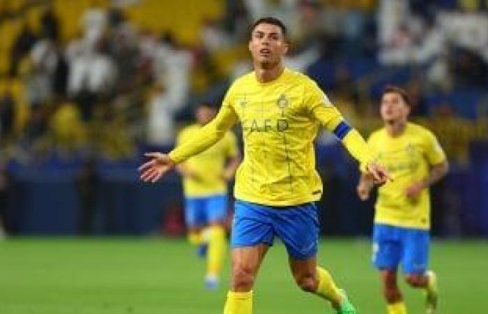 رونالدو يسجل هاتريك في فوز النصر بخماسية على الطائي بالدوري السعودي.. فيديو - المساء الاخباري