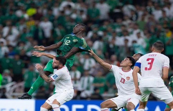 السعودية
      تتعادل
      مع
      إندونيسيا
      بتصفيات
      كأس
      العالم
      2026 - بوابة المساء الاخباري