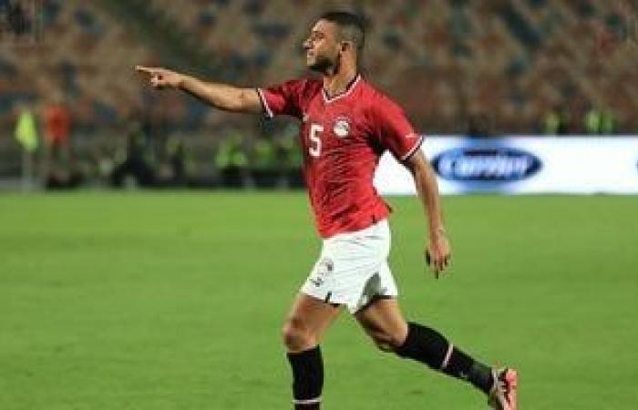 رامى ربيعة يسجل هدف منتخب مصر الأول فى شباك كاب فيردى - المساء الاخباري