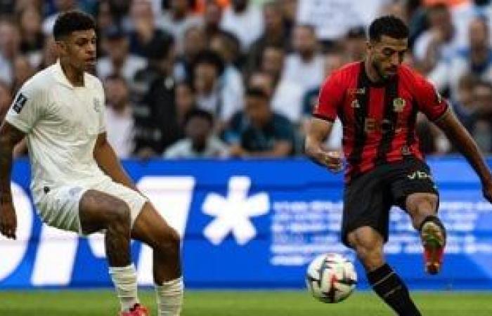 نيس يتأخر 1-0 أمام مارسيليا فى الشوط الأول بمشاركة عبد المنعم - المساء الاخباري