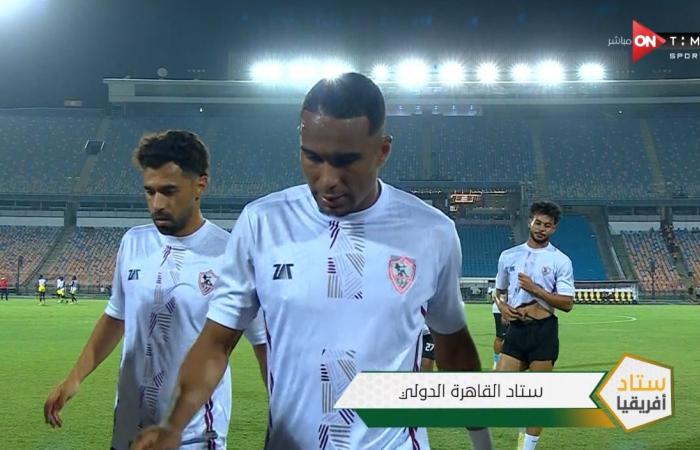 لاعبو الزمالك يخوضون عمليات الإحماء قبل مواجهة الشرطة الكينى.. صور - المساء الاخباري