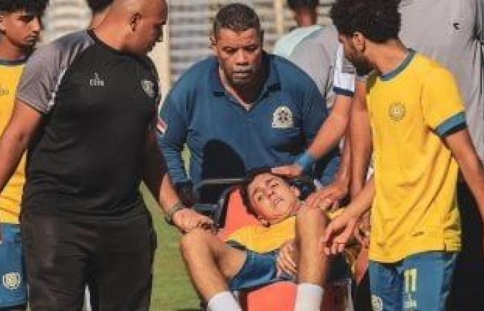 إصابة بشار أشرف لاعب الإسماعيلى بقطع فى الرباط الصليبي - المساء الاخباري