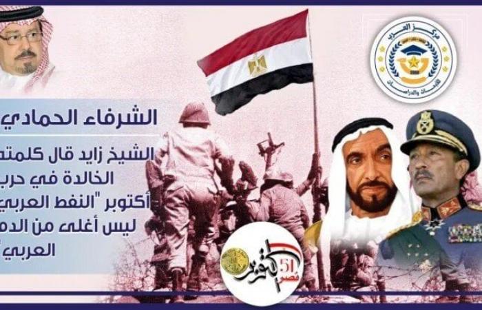 شهادة
      للتاريخ..
      على
      محمد
      الشرفاء
      يكشف
      الدور
      الحقيقي
      للشيخ
      زايد
      في
      دعم
      مصر
      خلال
      حرب
      أكتوبر - بوابة المساء الاخباري