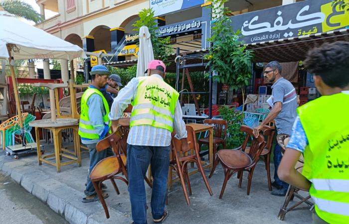 حملات
      مكثفة
      تلاحق
      الإشغالات
      في
      دمياط
      الجديدة المساء الاخباري ..