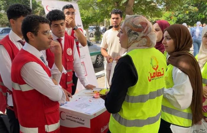 الهلال
      الأحمر
      وتضامن
      الجامعات
      يطلقان
      حملة
      "RED
      WEEK"
      على
      مستوى
      35
      جامعة المساء الاخباري ..