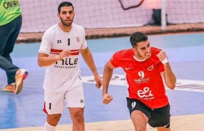 نتيجة
      مباراة
      الأهلي
      والزمالك
      في
      كرة
      اليد..
      الأحمر
      يتأهل
      لنهائي
      أفريقيا .. بوابة المساء الاخباري