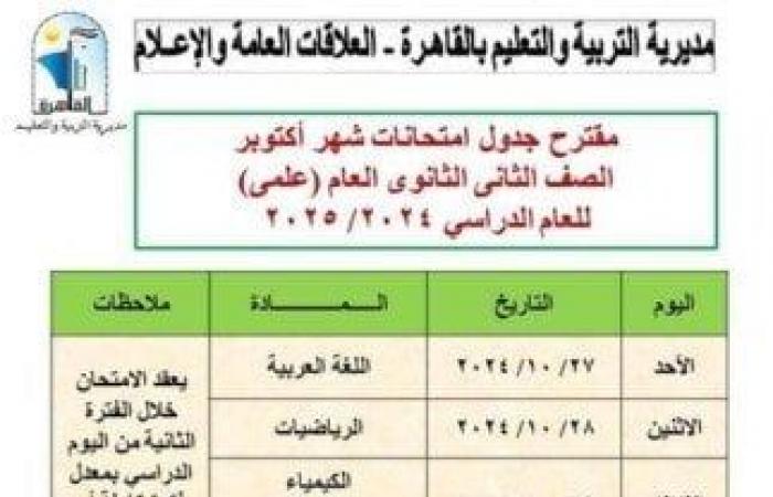 موعد
      امتحانات
      شهر
      أكتوبر
      2024
      لطلاب
      صفوف
      النقل - بوابة المساء الاخباري