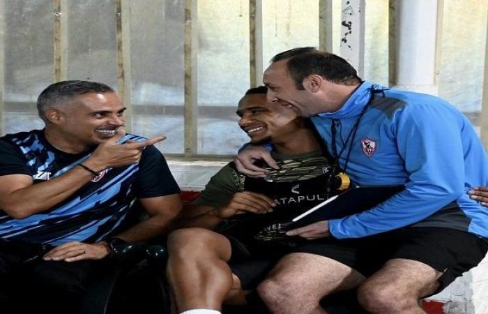 جلسة
      خاصة
      بين
      جوميز
      واحمد
      مجدي
      قبل
      مران
      الزمالك - بوابة المساء الاخباري