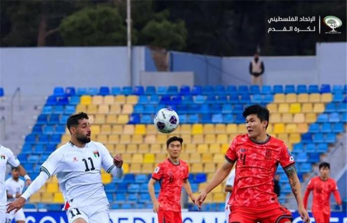 فيديو
      |
      منتخب
      فلسطين
      يتعادل
      مع
      كوريا
      الجنوبية
      في
      تصفيات
      كأس
      العالم