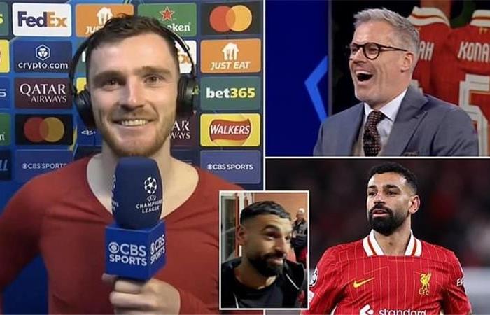 روبرتسون
      يحرج
      كاراجر
      بعد
      انتقاده
      تصريحات
      محمد
      صلاح