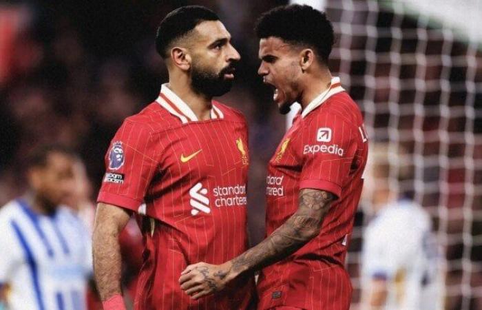 ليفربول
      ضد
      مان
      سيتي..
      محمد
      صلاح
      يضيف
      الثاني
      للريدز
      «فيديو» - بوابة المساء الاخباري