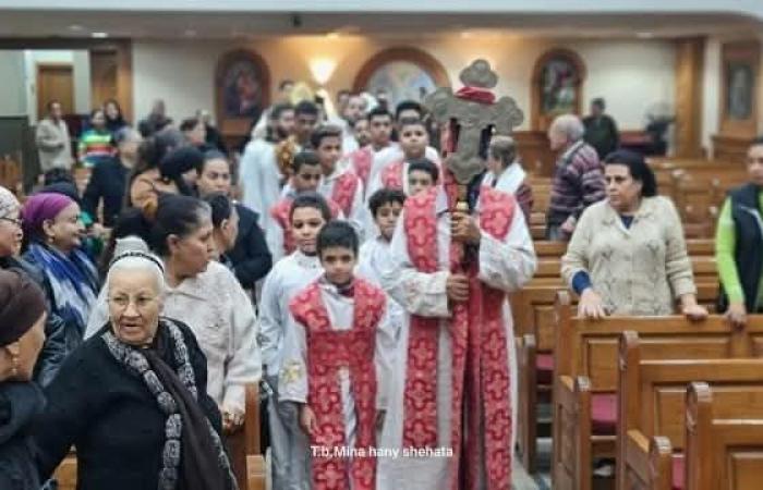 الأنبا باسيليوس يترأس القداس الإلهي بكنيسة السيدة العذراء بجاهين .. صور .. بوابة المساء الاخباري