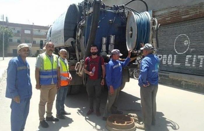 مياه الشرب بالشرقية تواصل تطهير خطوط وشبكات الصرف الصحي .. بوابة المساء الاخباري