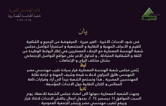 ضربه بالقلم وقعه على الأرض.. البلطجة تحكم نقابة المهندسين والشرطة تتدخل .. بوابة المساء الاخباري