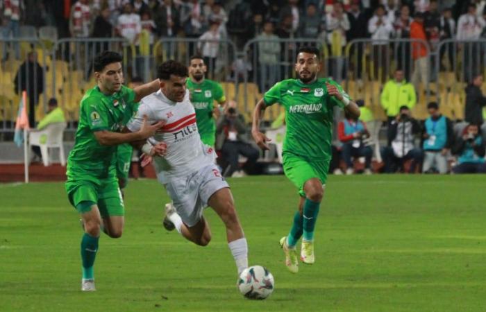 التعادل السلبي يحسم الشوط الأول لمواجهة الزمالك والمصري بالكونفدرالية .. بوابة المساء الاخباري