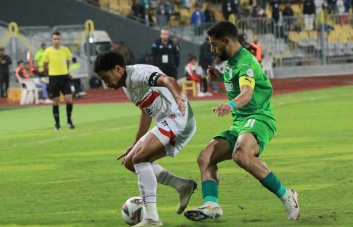 التعادل السلبي يحسم الشوط الأول لمواجهة الزمالك والمصري بالكونفدرالية .. بوابة المساء الاخباري