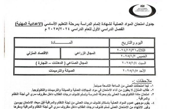 مواعيد
      امتحانات
      الفصل
      الدراسي
      الأول
      2025
      لجميع
      المراحل
      ببنى
      سويف - بوابة المساء الاخباري