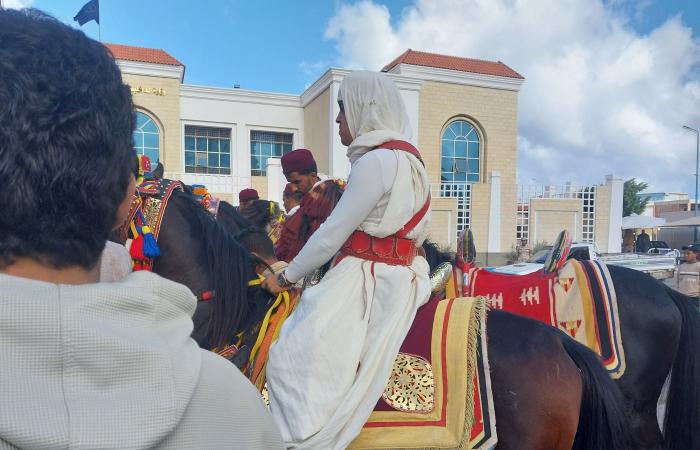 بالخيول والطبول.. مطروح تحتفل بعيدها القومي ..شاهد .. بوابة المساء الاخباري