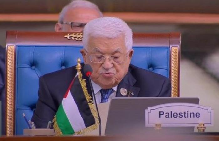 الرئيس الفلسطيني يطالب العالم بالتعامل بمعيار واحد للعدالة .. بوابة المساء الاخباري