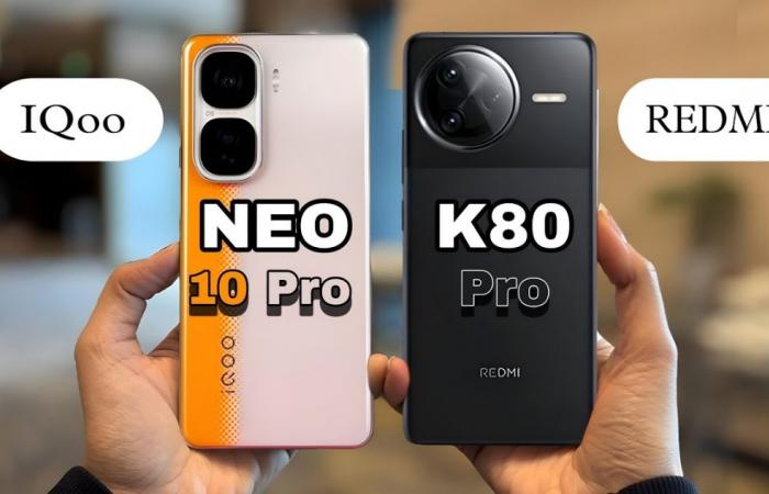 تشتري شاومي ولا فيفو.. مقارنة بين Redmi K80 Pro وiQOO Neo 10 Pro .. بوابة المساء الاخباري