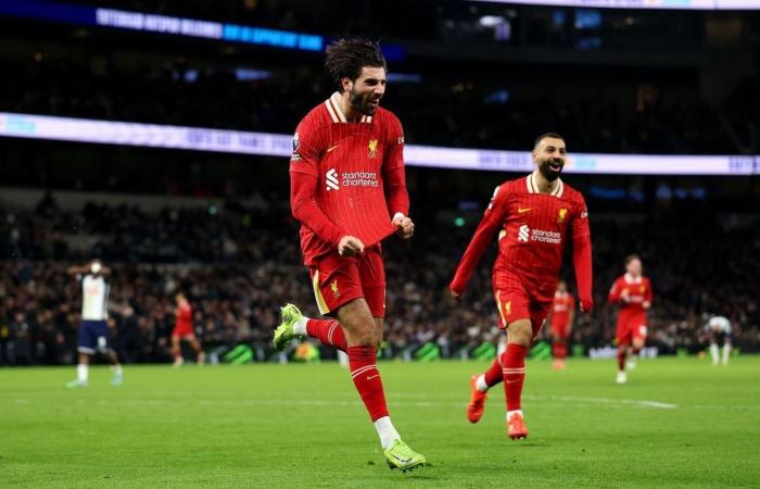 رقم
      تاريخي
      لـ
      محمد
      صلاح..
      فيديو
      |
      ليفربول
      يسجل
      الهدف
      الثالث
      أمام
      توتنهام