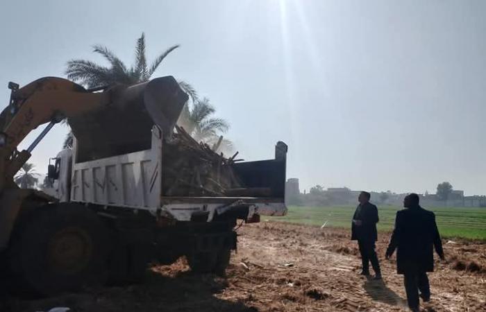 إزالة مكامير الفحم المخالفة حفاظاً على البيئة بأسيوط .. بوابة المساء الاخباري