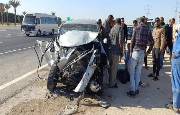 مصرع
      مدرس
      مساعد
      بجامعة
      مصر
      للعلوم
      والتكنولوجيا
      في
      حادث
      انقلاب
      سيارة - بوابة المساء الاخباري