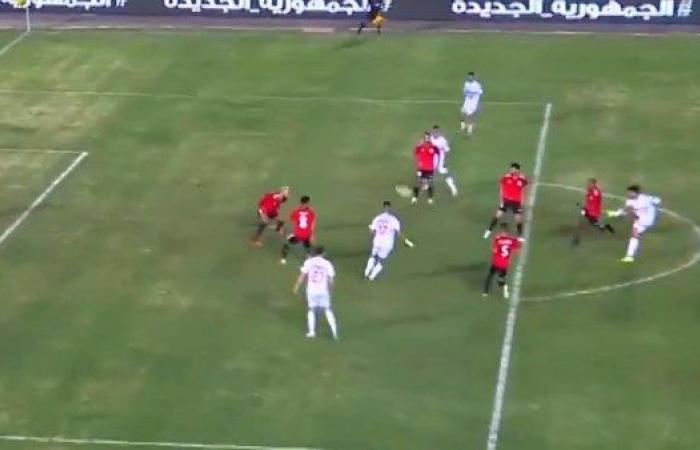 حسام أشرف يمنح التقدم للزمالك أمام طلائع الجيش في الدوري المصري .. بوابة المساء الاخباري