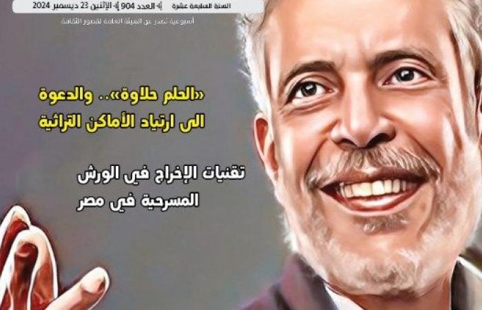 "نبيل الحلفاوي.. وداعا".. في العدد الجديد لجريدة مسرحنا .. بوابة المساء الاخباري