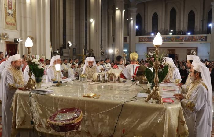 بطريرك الأقباط الكاثوليك يترأس قداس عيد الميلاد المجيد .. صور .. بوابة المساء الاخباري