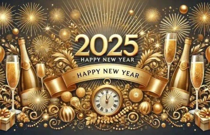 أجمل
      عبارات
      التهنئة
      برأس
      السنة..
      Happy
      New
      Year
      2025 - بوابة المساء الاخباري