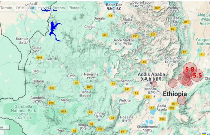 أقوى زلزال في إثيوبيا.. ماذا يحدث بمنطقة الأخدود .. بوابة المساء الاخباري