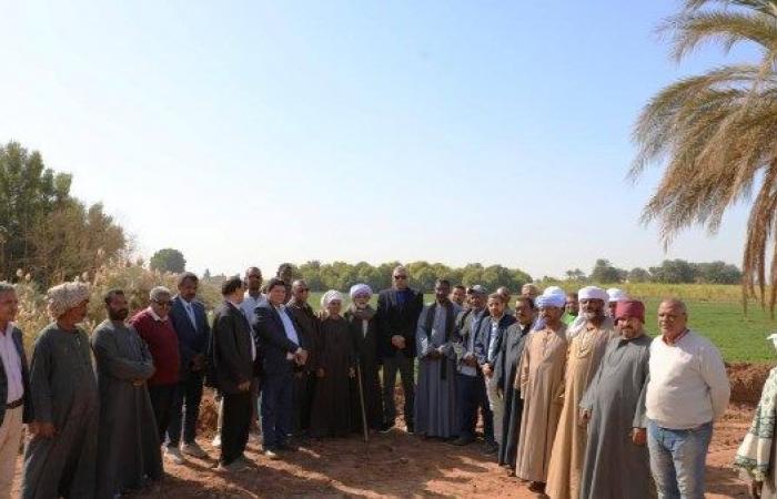 محافظ أسوان يشدد بسرعة إنهاء سحارة مياه الرى بمشروع وادى النقرة .. بوابة المساء الاخباري