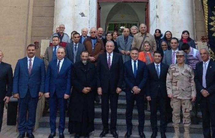 الأقباط الكاثوليك بطنطا يستقبلون محافظ الغربية للتهنئة بعيد الميلاد .. بوابة المساء الاخباري