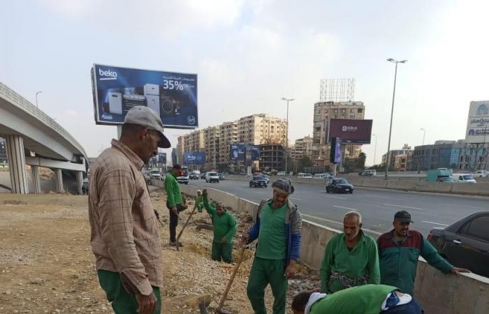 التنمية المحلية: بدء مشروع  تشجير الطريق الدائري بالقاهرة الكبري| صور .. بوابة المساء الاخباري