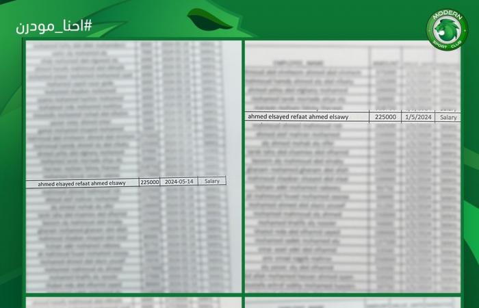 بالمستندات..
      مودرن
      سبورت
      يرد
      على
      قرار
      اتحاد
      الكرة
      بشأن
      مستحقات
      أحمد
      رفعت المساء الاخباري ..