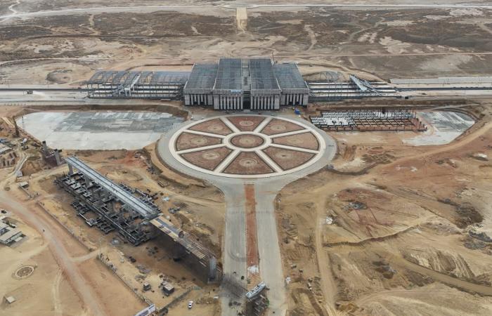 أحدث تصوير جوي لمشروع الخط الأول من شبكة القطار الكهربائي السريع |شاهد .. بوابة المساء الاخباري