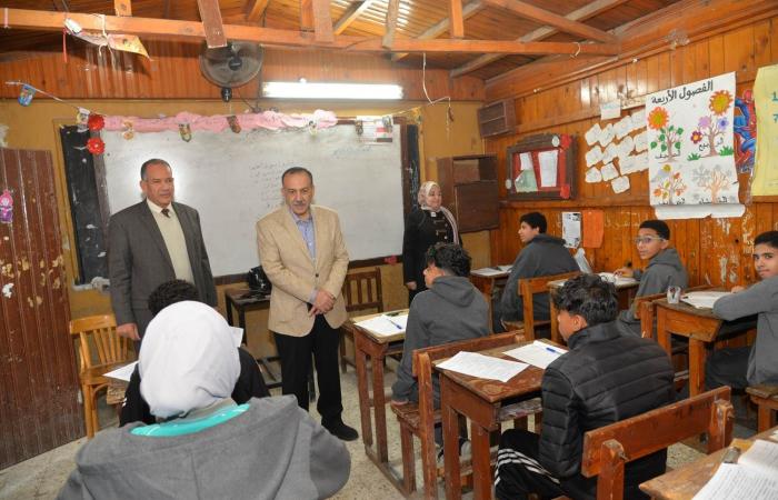 محافظ أسيوط يتفقد امتحانات الصفين الأول والثاني الإعدادي .. بوابة المساء الاخباري