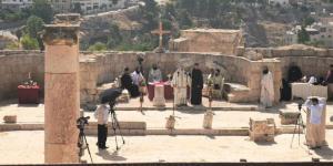 الفجر سبورت .. بالفيديو والصور - إحياء كنيسة بيزنطية في جرش تعود إلى القرن السادس