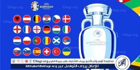 الفجر سبورت .. مواعيد
      مباريات
      دور
      الـ
      16
      من
      أمم
      أوروبا
      يورو
      2024